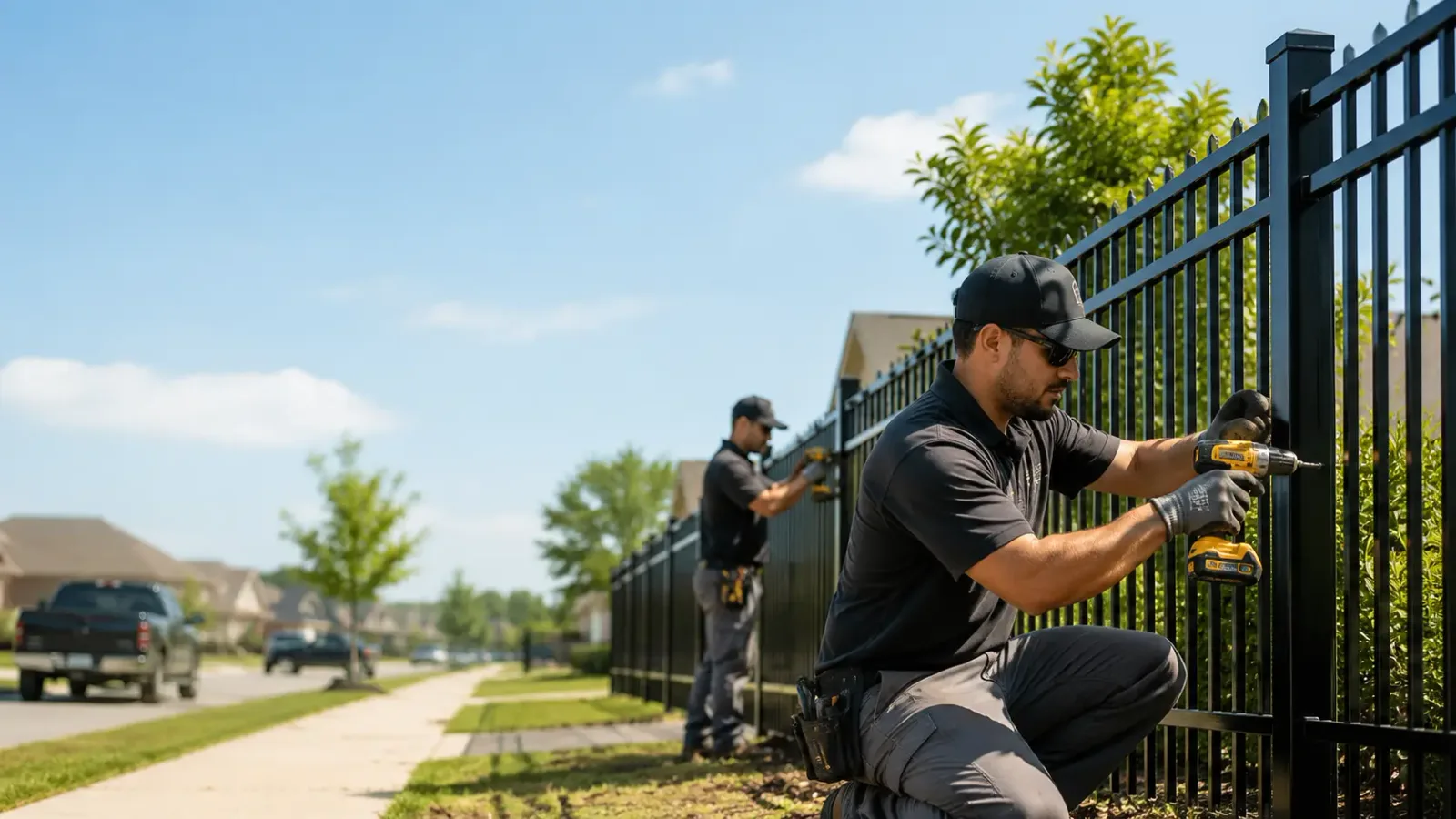 Metal Fence Installation in Augusta, WI